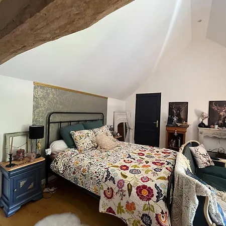 לינה וארוחת בוקר Au Petit Bonheur De Seraphine